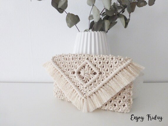pochette macrame
