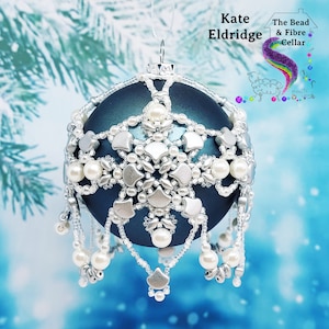 Astoria Beaded Bauble Ornament Tutorial