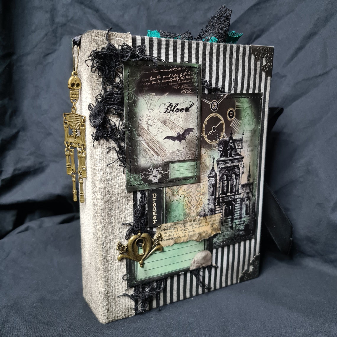 Gothic Handmade journal Beautiful handmade journal perfect Etsy