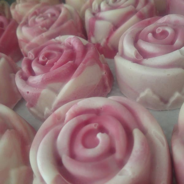 Rose Soap handmade vegan natural