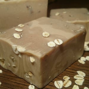 Oatmilk Soap handmade vegan natural