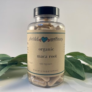 Maca Root Capsules 600mg | Organic
