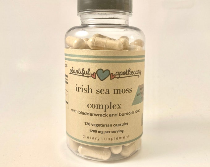 Mineral Rich Irish Sea Moss Complex | 102 Mineral Formula