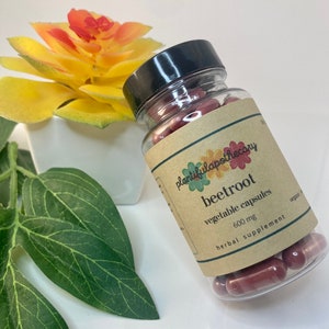 Organic Beet Root | Vegetarian Capsules | Superfood