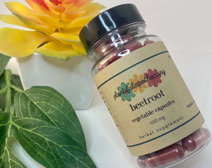 Organic Beet Root | Vegetarian Capsules | Superfood