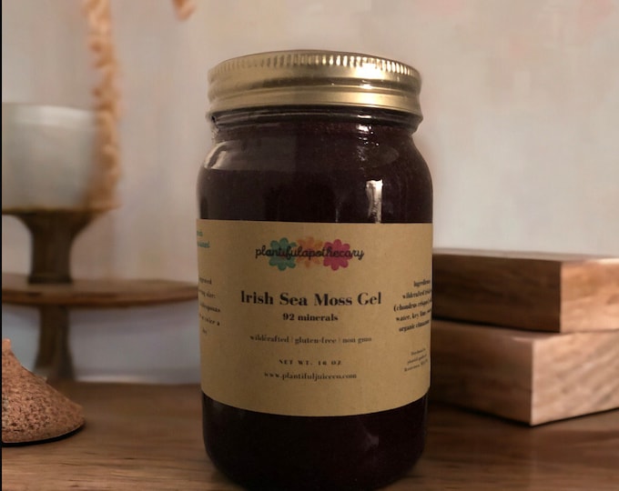 Irish Sea Moss Gel | Wild-Harvested | 92 Minerals