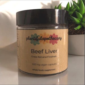 Beef Liver Capsules | Grass-Fed & Finished