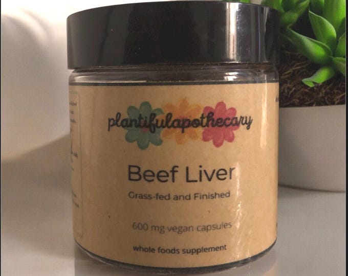 Beef Liver Capsules | Grass-Fed & Finished