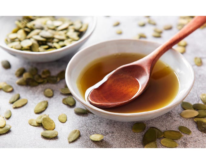 Pumpkin Seed Oil Capsules | Organic | Cold-pressed | Unrefined