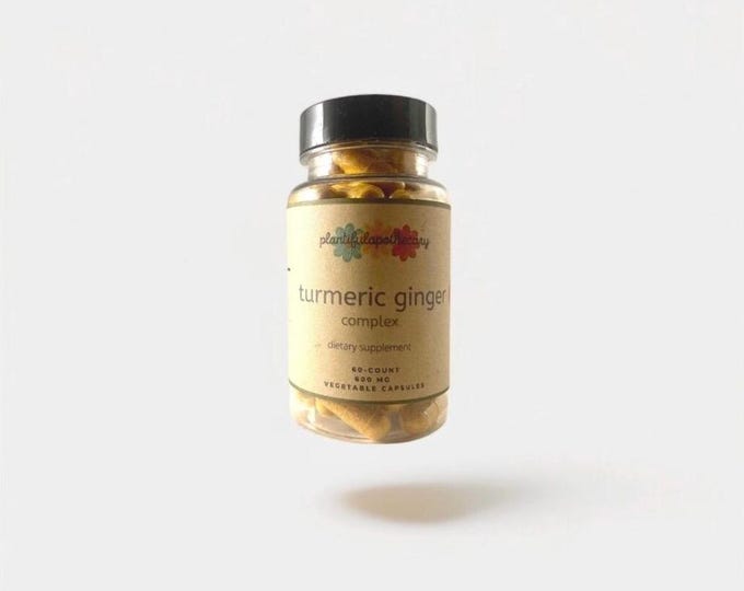Turmeric-Ginger Capsules | Organic