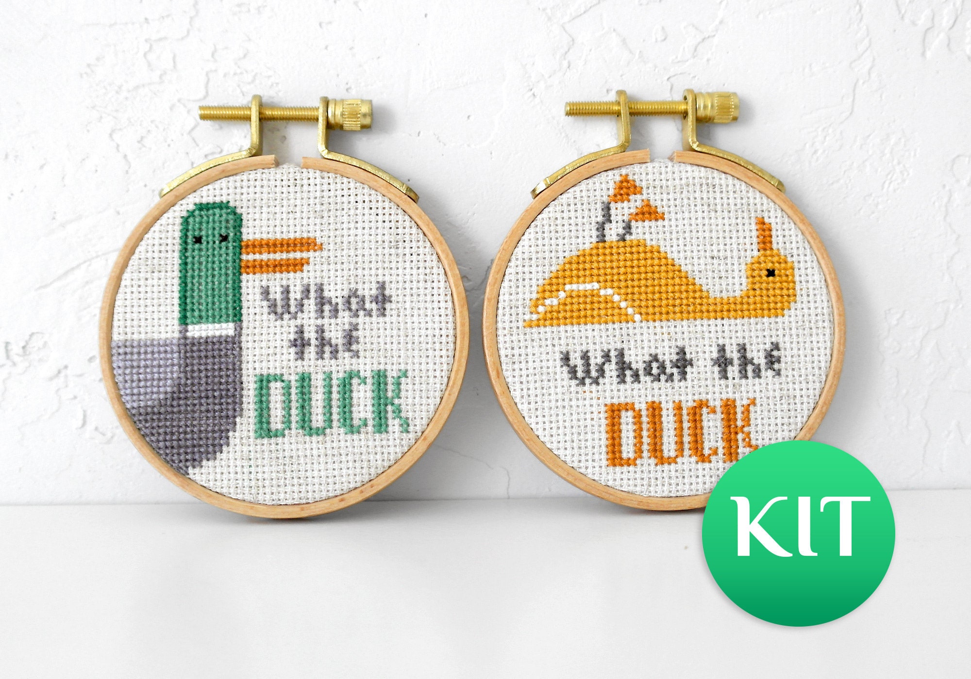 Lustige Kreuzstich KIT für Erwachsene Mini Stickerei Kit Etsy