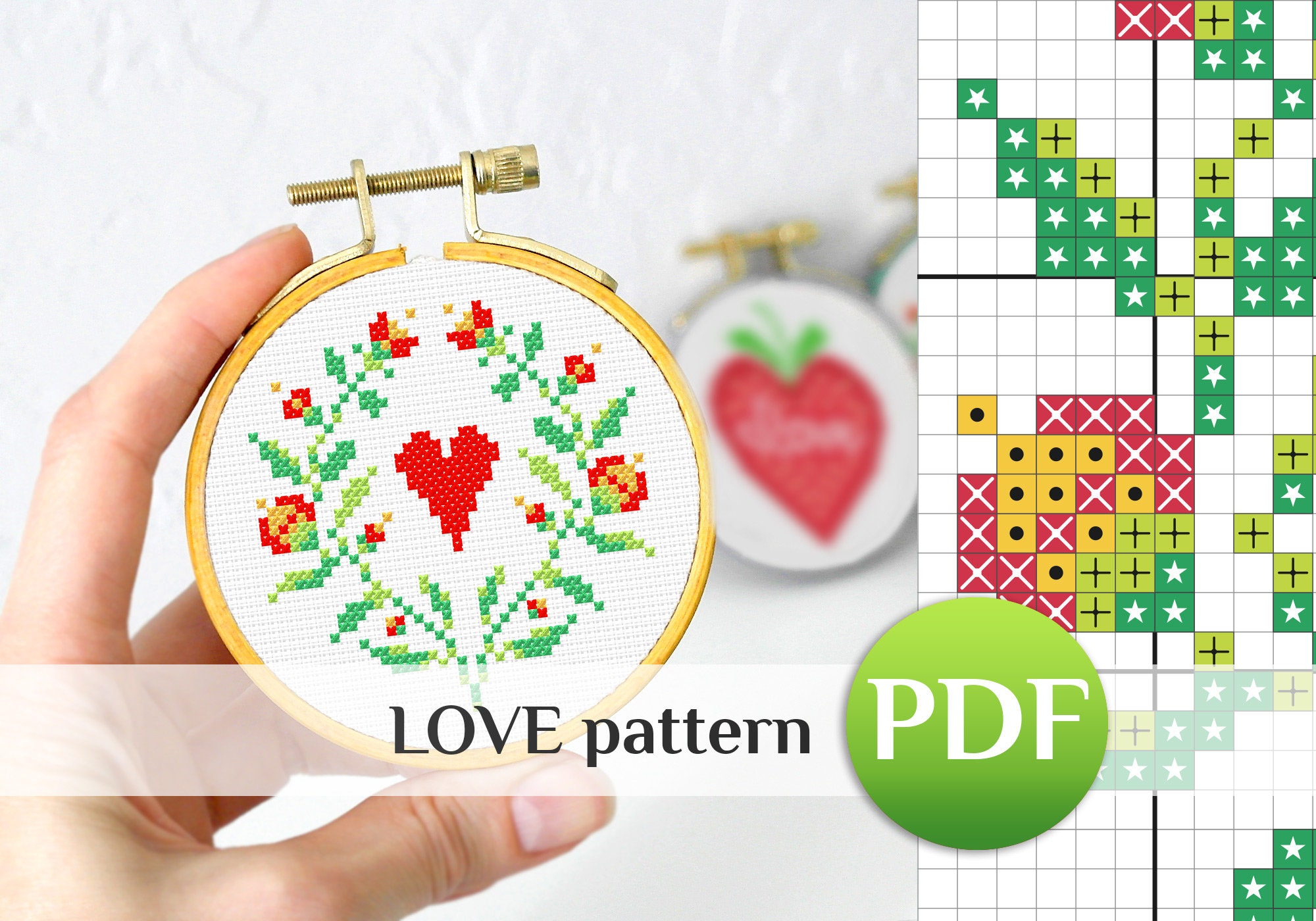 画用紙に描く‼️　HEART。 Red heart with zipper