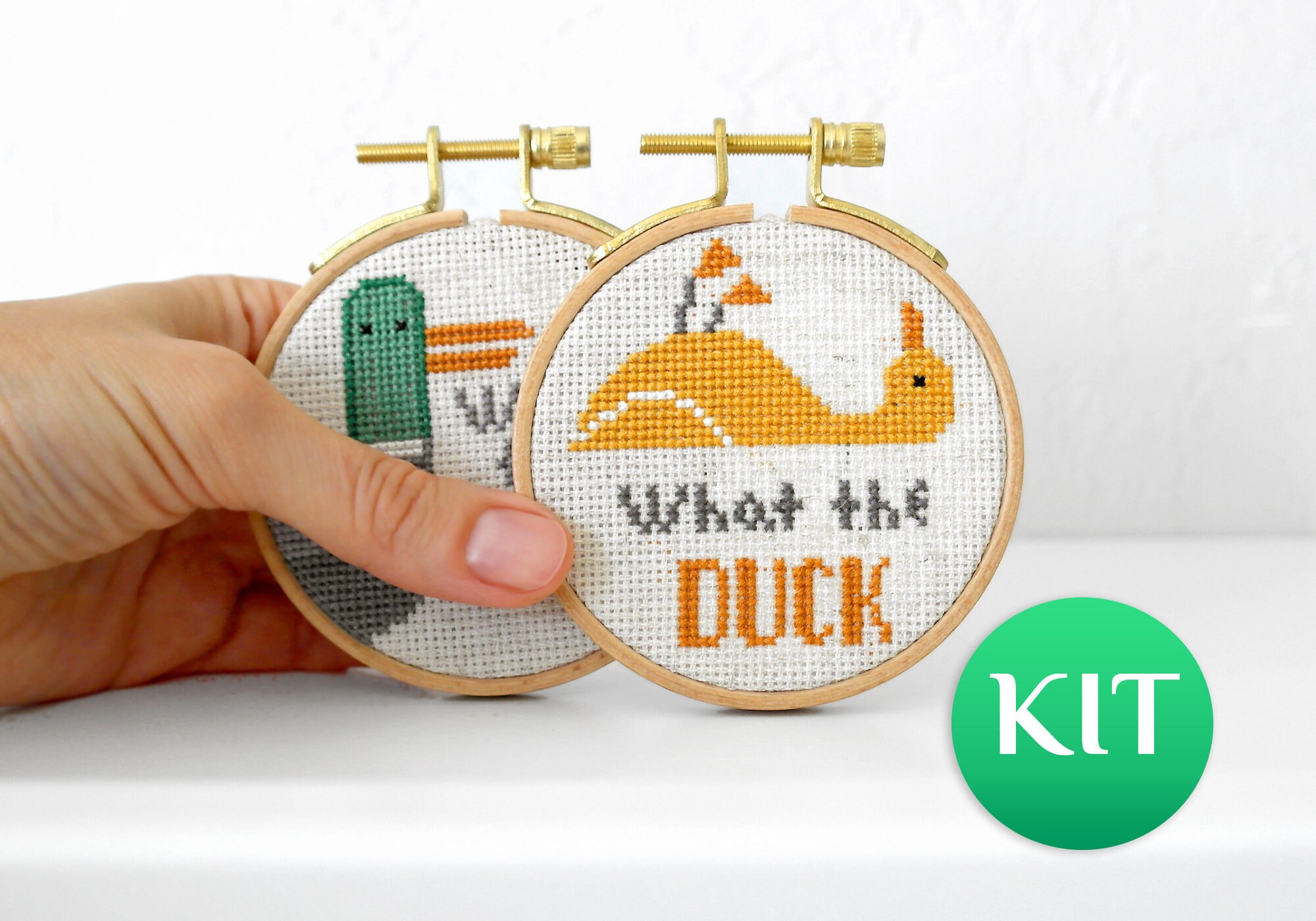 Lustige Kreuzstich KIT für Erwachsene Mini Stickerei Kit Etsy