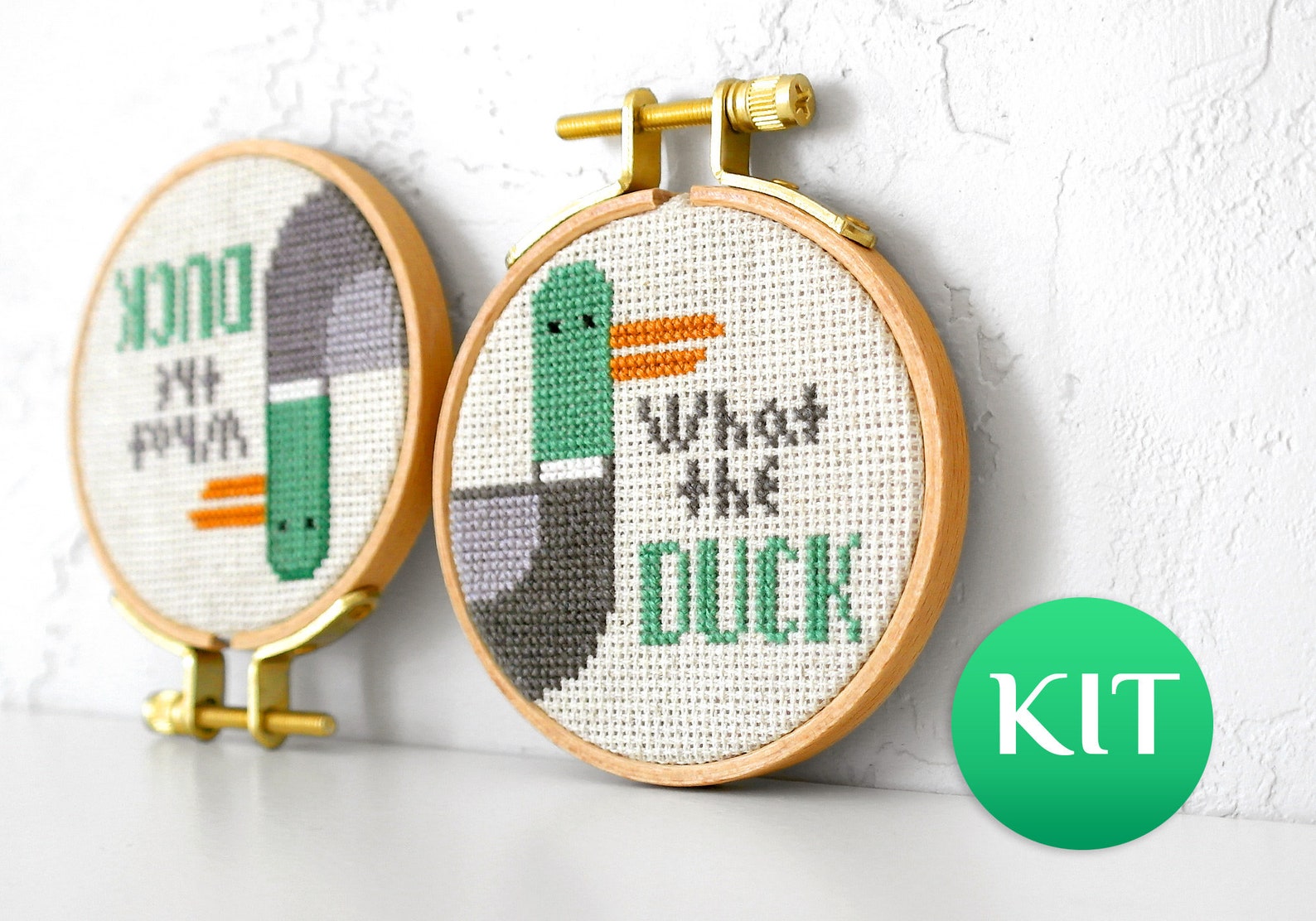 Lustige Kreuzstich KIT für Erwachsene Mini Stickerei Kit Etsy