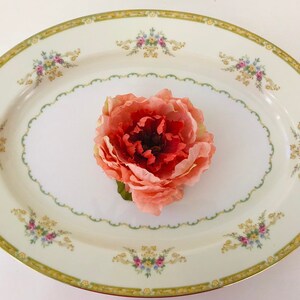 Noritake 16&quot; Oval Serving Platter Vintage for Wedding Bridal Shower Dinner Party Luncheon Thanksgiving platter Christmas platter