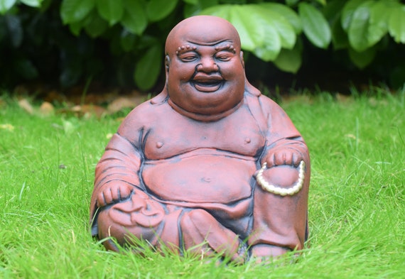 Large Laughing Buddha Garden Ornament Red Finish Uk - Laughing Buddha Garden Statue Uk Large Laughing Buddha Garden Ornament Red Finish Uk - Laughing Buddha Garden Statue Uk