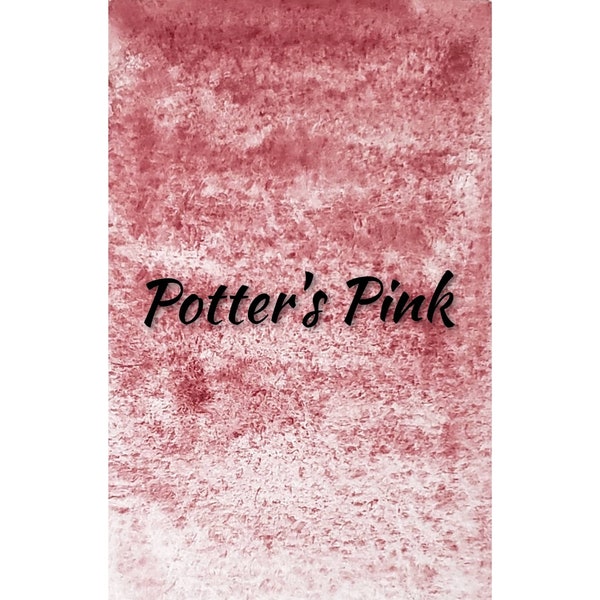 POTTER'S PINK - Handmade Watercolor Paint, Full or Half Pan