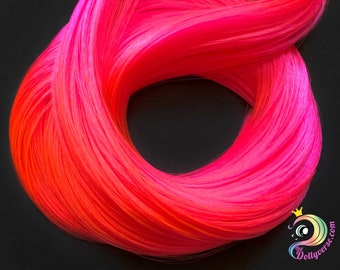 DG-HQ\u2122 Nylon Cupid #NH3122 Bright Pink Doll Hair Reroot My Little Pony Barbie\u2122 Ever After High\u2122 Rainbow High\u00ae Lol omg