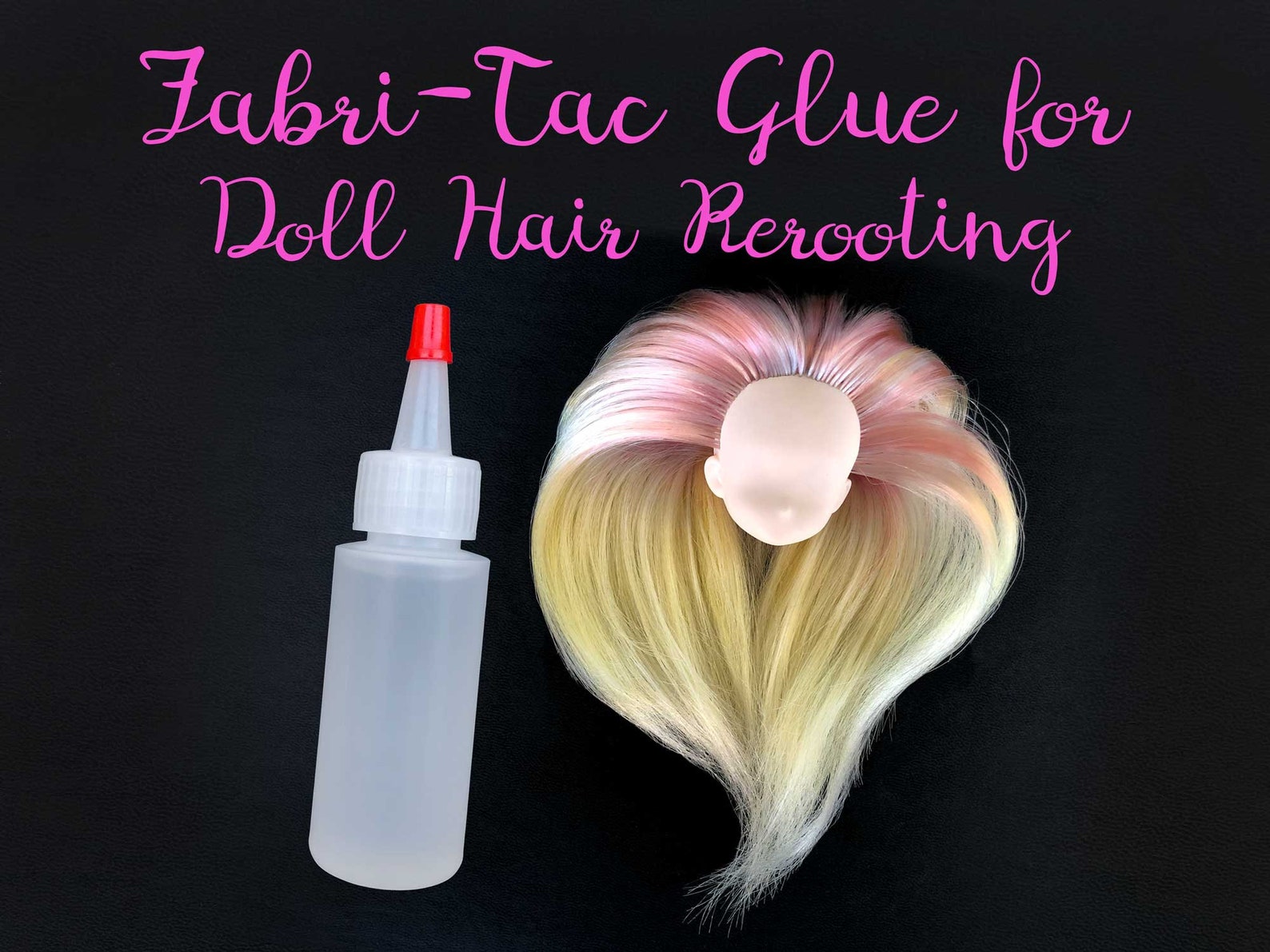 FabriTac Glue for Doll Hair Rerooting Barbie My Little Pony Etsy