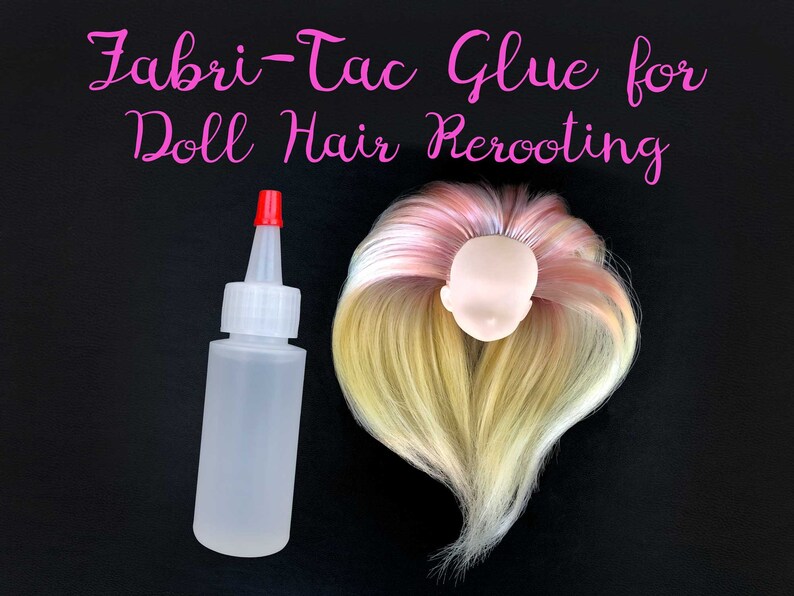 FabriTac Glue for Doll Hair Rerooting Barbie My Little Pony Etsy