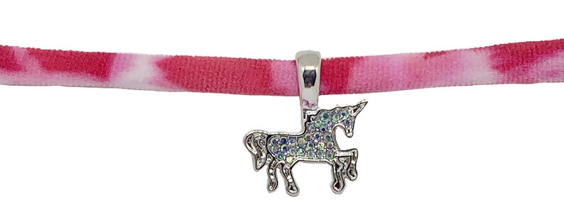 Unicorn Tie Dye Stretch Choker