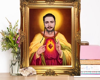 Post Malone Poster Etsy