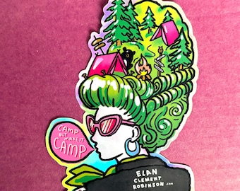 Camp But Make It Camp Sticker