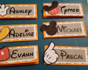 Mark up mickey, minnie or both. Your choice. Set of 10.