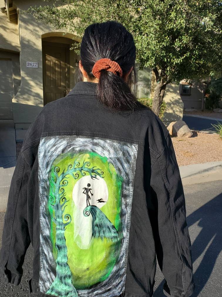 Jack Skellington Hand Painted Unisex 