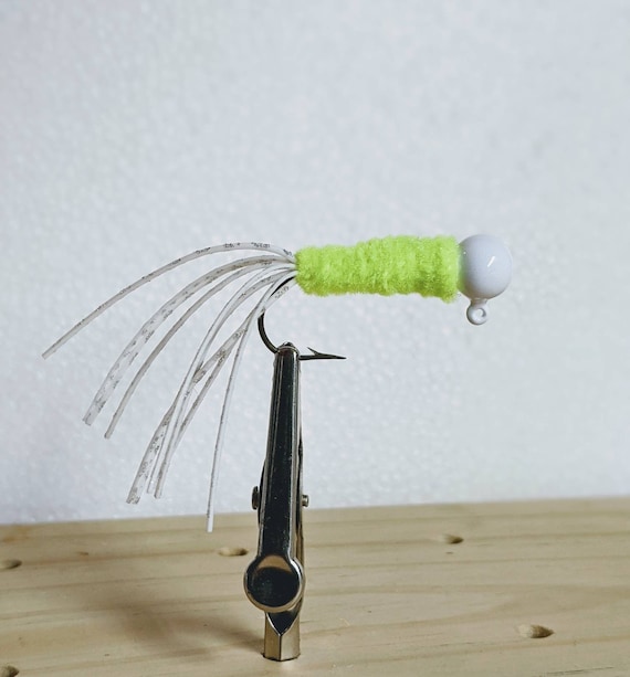 White Bass/crappie Jig 4 Sizes 2 Hook Styles Available -  UK
