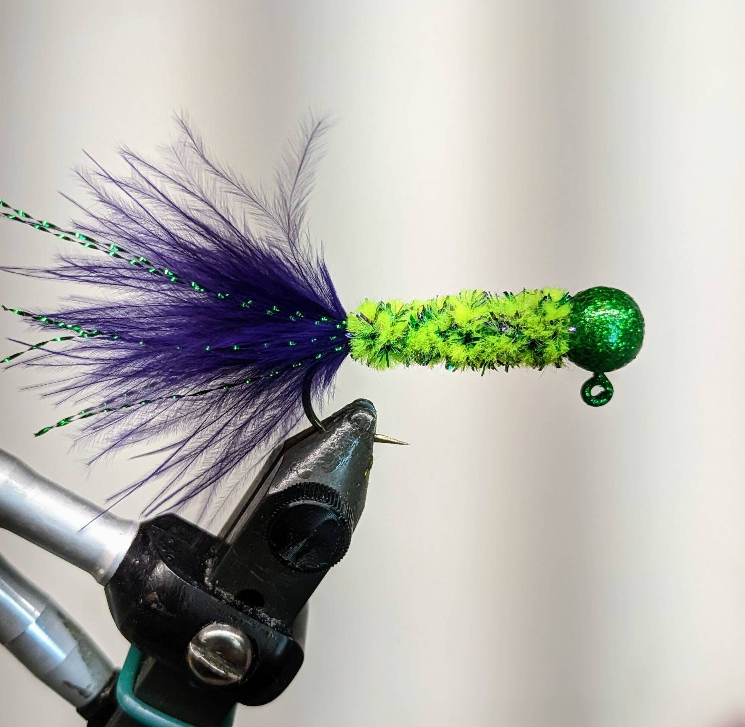 Green Crappie/bass Jig 5 per Pack 4 2 Hook Styles - Etsy