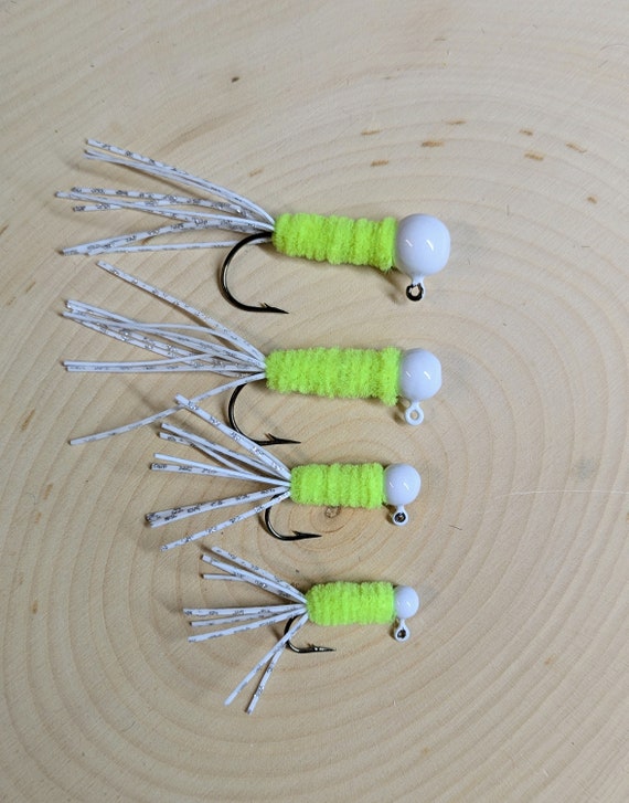White Crappie/bass Jig #74 5 per Pack 4 Sizes 2 Hook Styles Available - Etsy Israel White Crappie/bass Jig #74 5 per Pack 4 Sizes 2 Hook Styles Available - Etsy Israel
