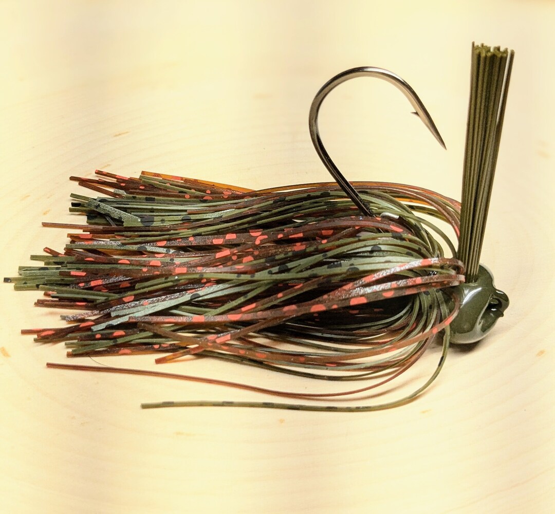 Crazy Crawfish Green Pumpkin Jig #64 10 Options Available - Etsy