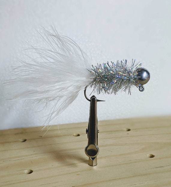 Chrome Crappie/bass Jig 5 per Pack 4 Sizes 2 Hook Styles Available -   Canada