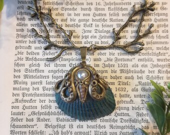 Mermaid Kette, Meerjungfrau, Muschel, blue