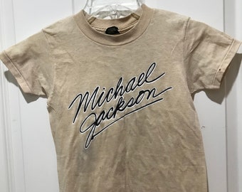 Vintage Michael Jackson T-Shirt - THRILLERLY RARE