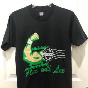 Vintage Lex Luger Wrestling WCW T-Shirt - FLEXY RARE
