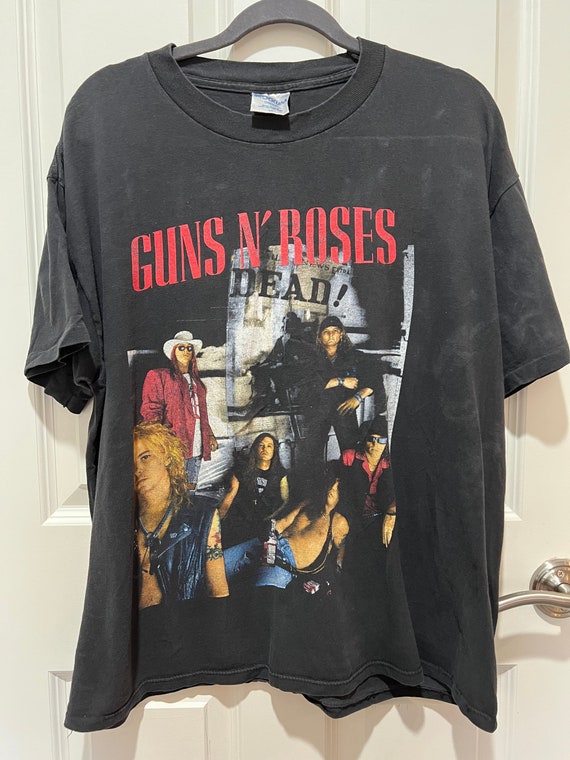 Vintage Guns N' Roses Here Today Gone to Hell Dead | Etsy