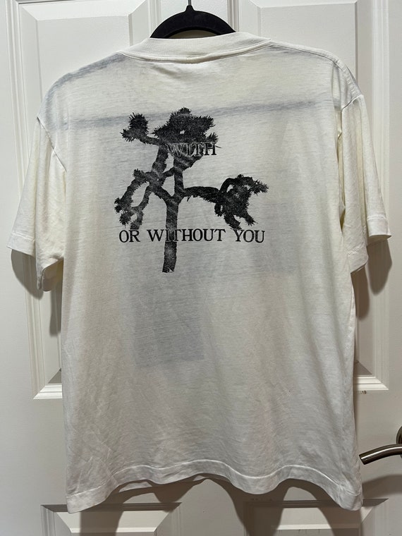 Vintage U2 - With Or Without You - Joshua Tree Sh… - image 3