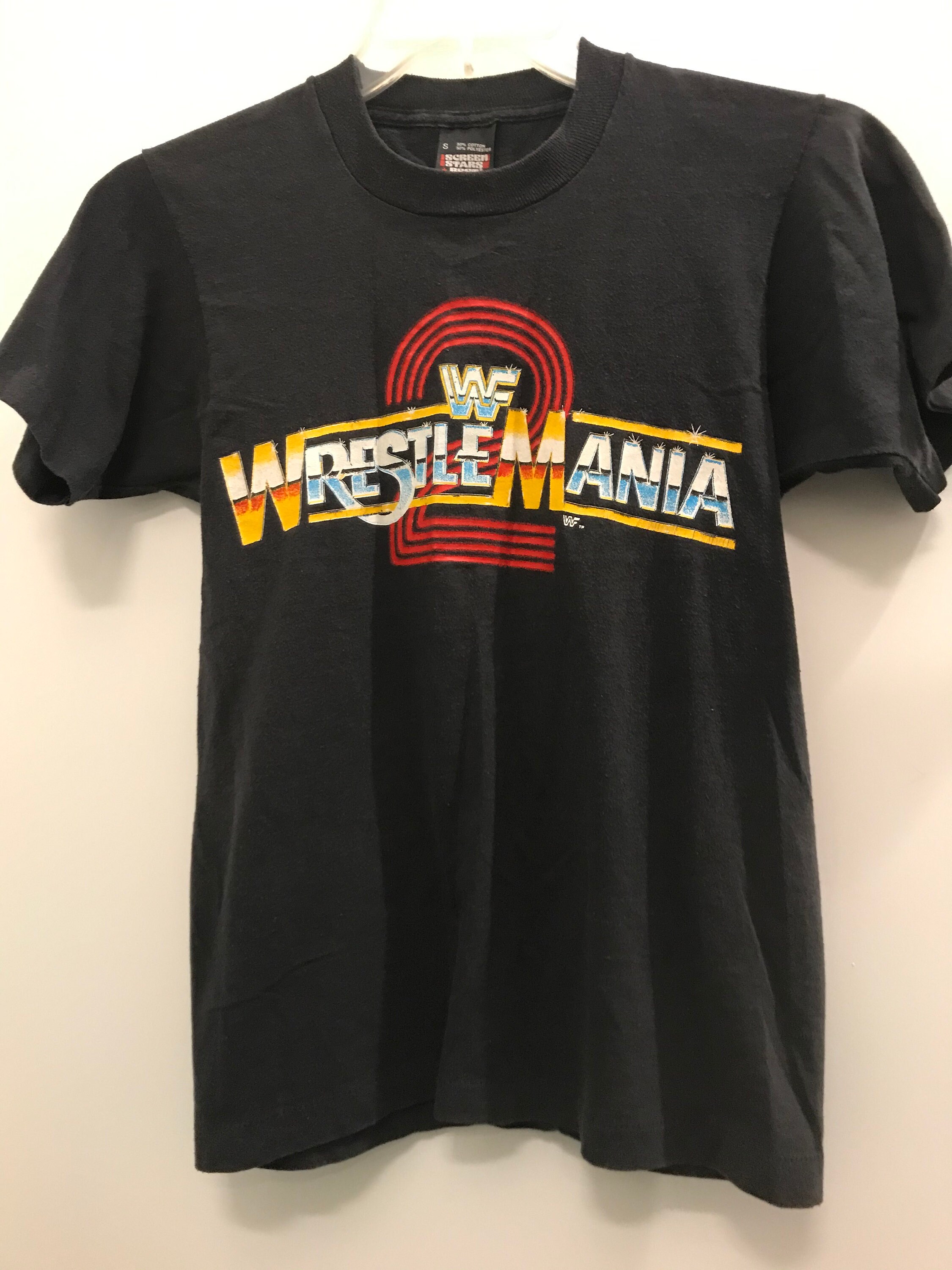 wrestlemania vintage shirt