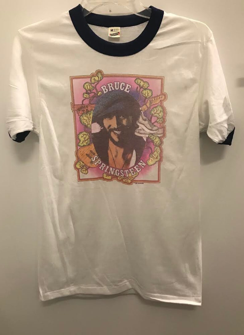 Screen Stars Vintage Bruce Springsteen T-Shirt RARE THE BOSS Deadstock