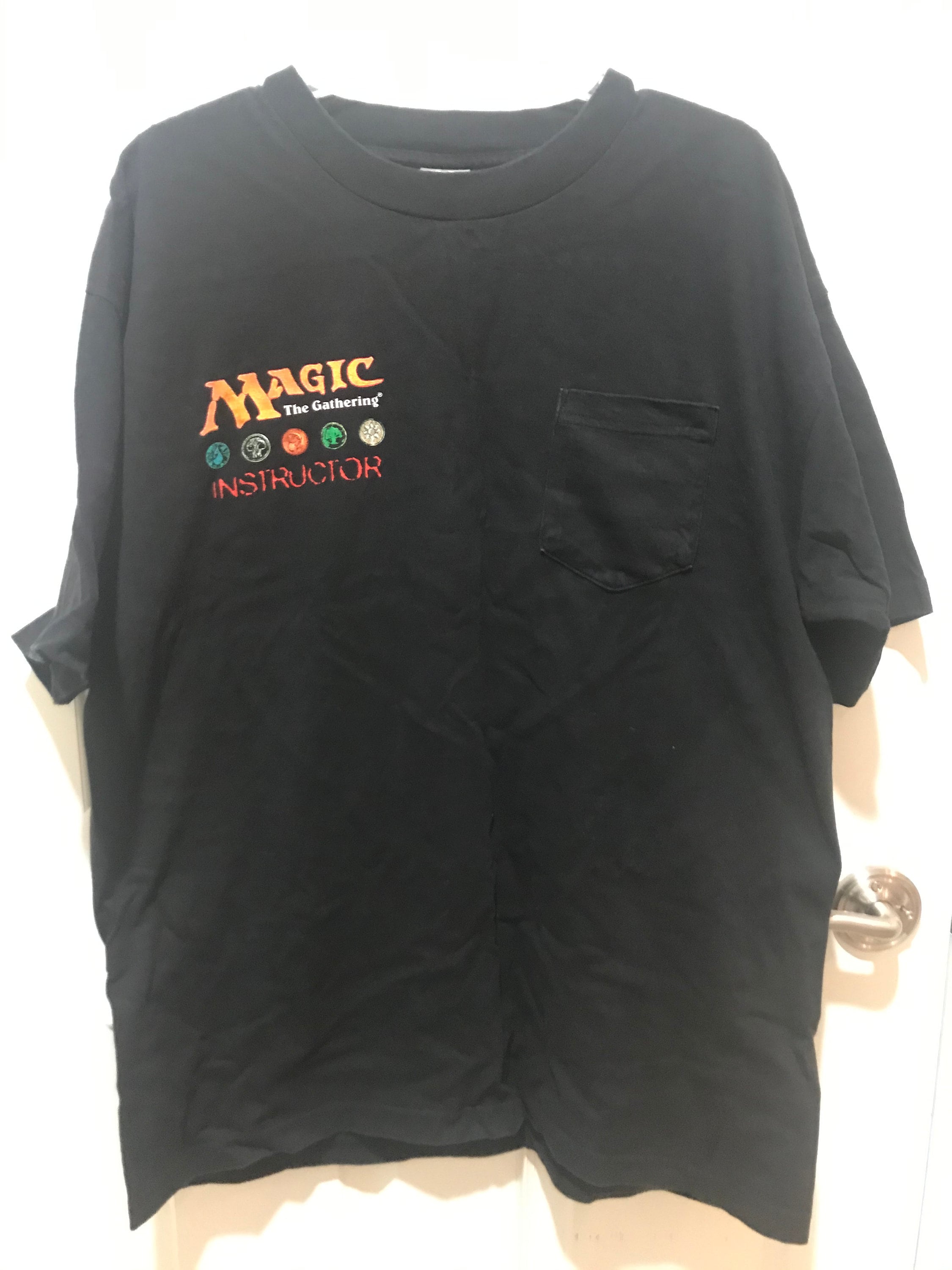Vintage Magic the Gathering (m:tg) Instructor T-shirt Vintage Magic the Gathering (m:tg) Instructor T-shirt
