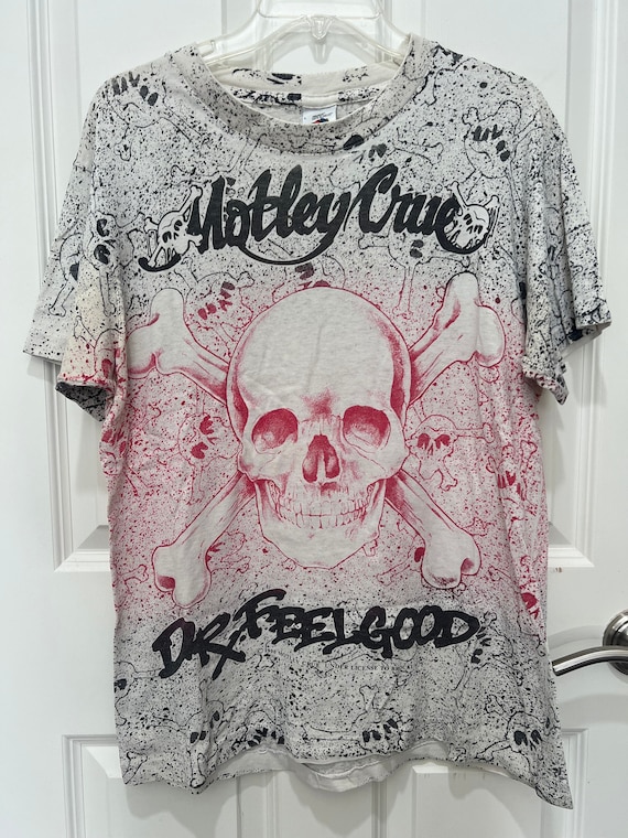 Vintage Motley Crue Dr. Feelgood Shirt - MOTLEY R… - image 1