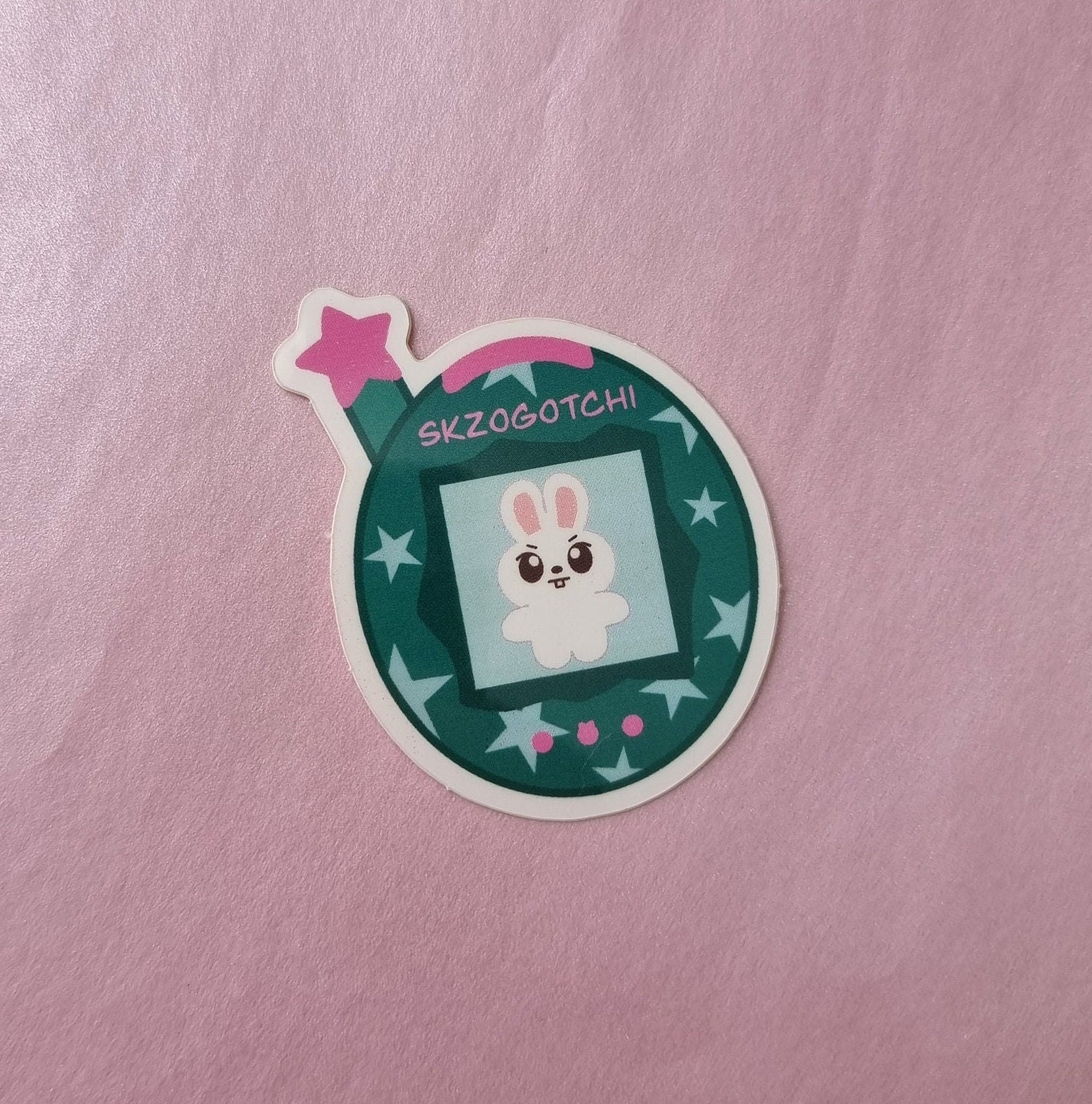 Lfm Sticker Skzogotchi Sticker | Stray Kids X Tamagotchi Inspired | Waterproof ...