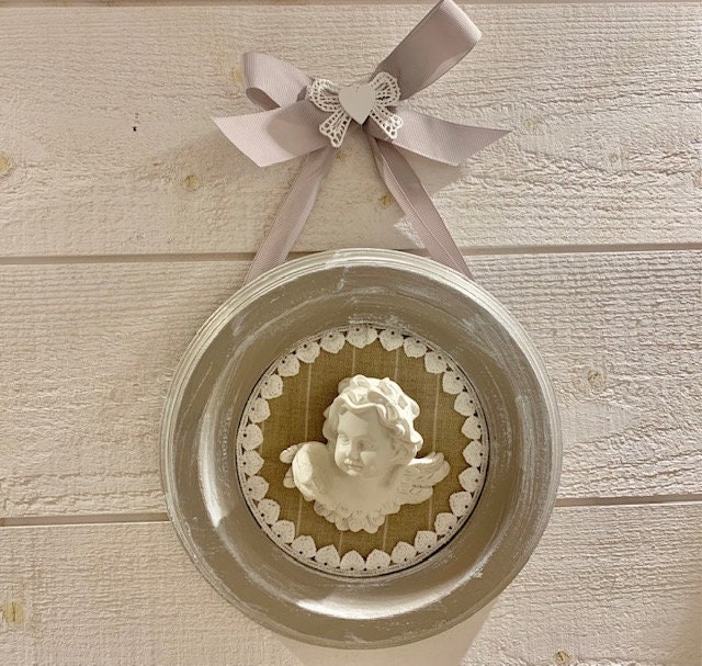 Réservé Cadre Shabby, Ange