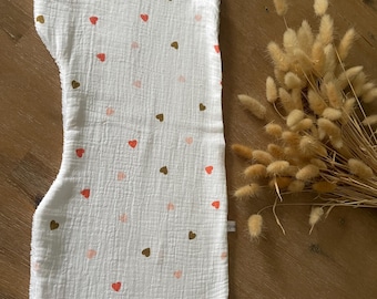 Baby shoulder protector, little hearts