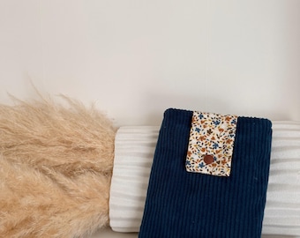 paperback book cover, velvet cover, turquoise