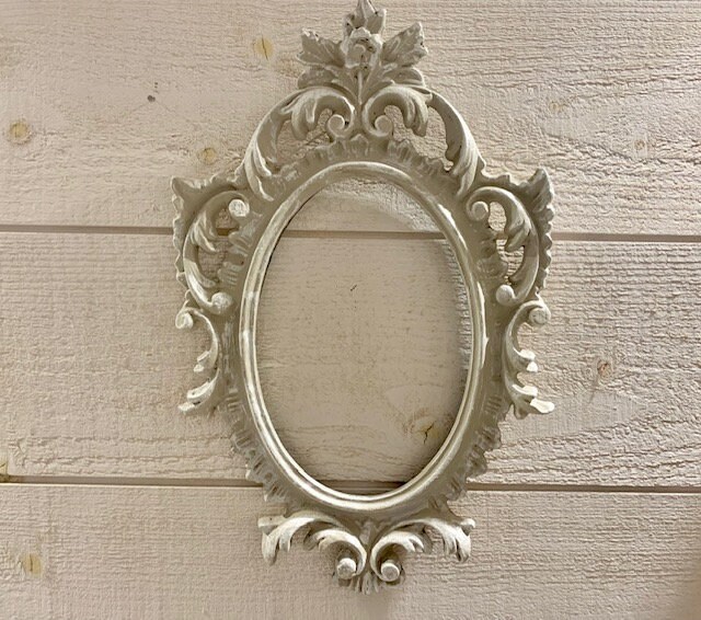 Petit Cadre Shabby, Beige