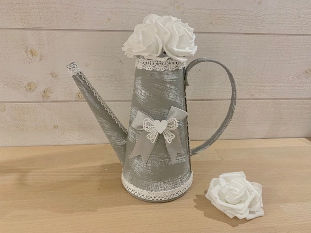 Ancienne Cafetière Shabby et Ses Roses, Florence