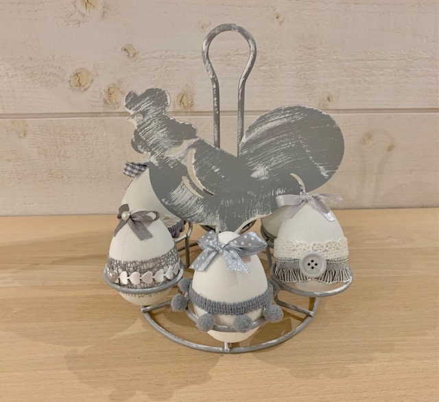 Poule et Ses Œufs , Pâques Support à Œufs